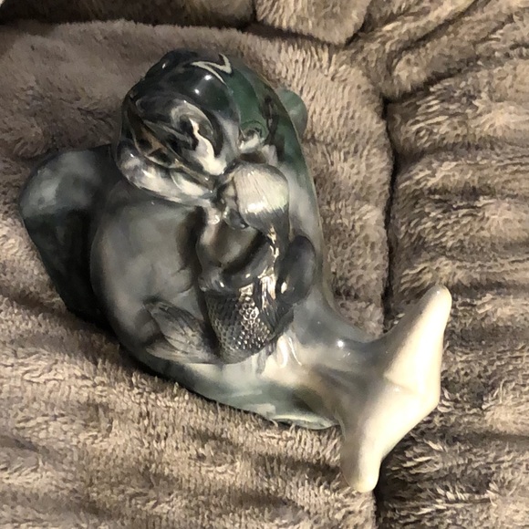 Cook Collectables Company- Dolphin w/Mermaid Fine Art Sculpture.NWT - Picture 16 of 17